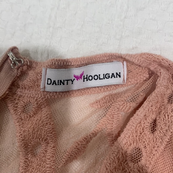 Dainty Hooligan lace maxi romper xs - Picture 4 of 5